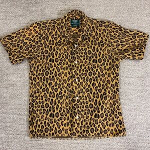 Gitman Brothers for need supply Co. - Leopard Print Men's short sleeve shirt
